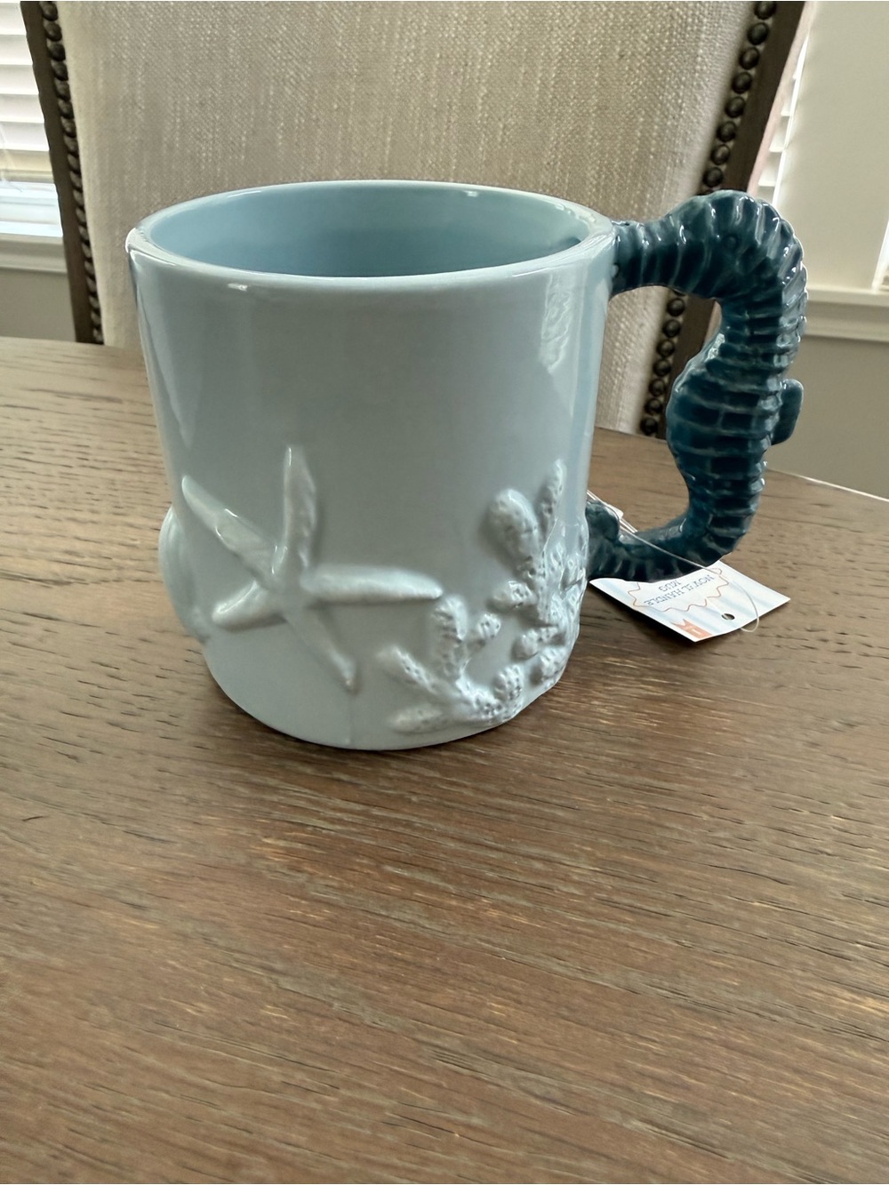 NWT Target Bullseye Seahorse Beach Mug